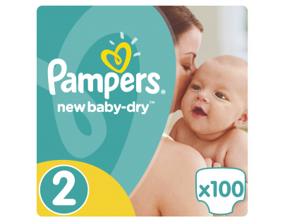 Pampers New Baby Giant Pack S2 100ks