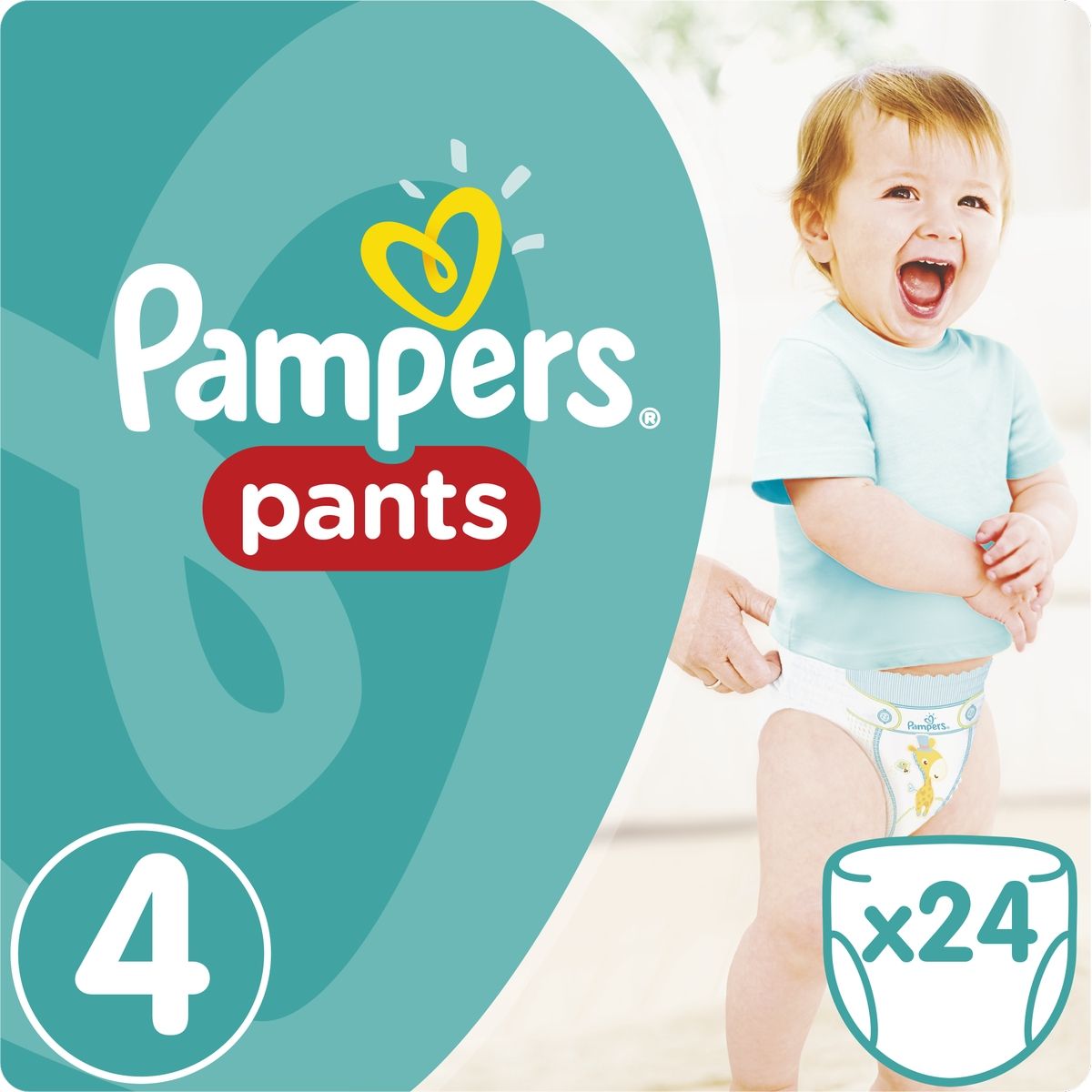 Pampers Pants Maxi 9 14kg Carry Pack S4 24ks