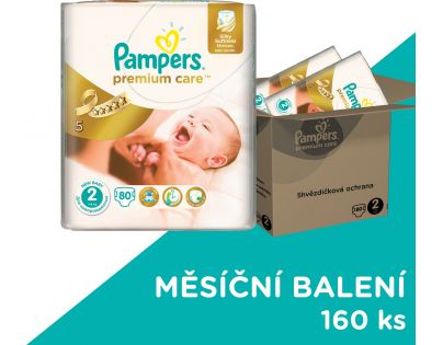 Pampers Premium Care 2 Mini 160 ks