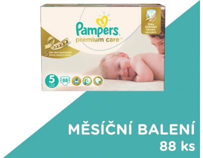 Pampers Premium Care 5 Junior 88ks