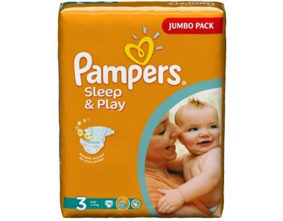Pampers Sleep&Play 3 Midi 78ks