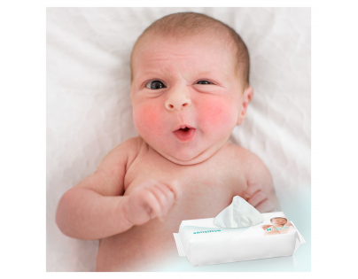 Pampers obrúsky Sensitive 6x56ks