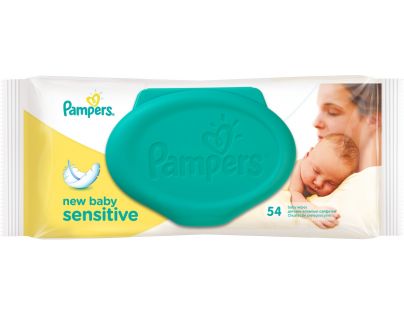 Pampers Obrúsky Sensitive New Baby 54ks