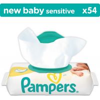 Pampers Obrúsky Sensitive New Baby 54ks 2