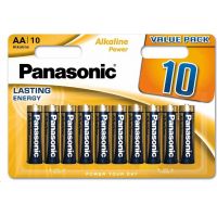 Panasonic Alkaline Power AA 10 pack