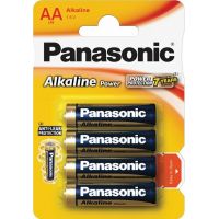 Panasonic Alkaline Power AA 4 pack