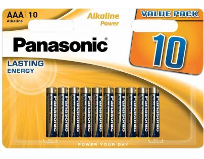 Panasonic Alkaline Power AAA 10 pack