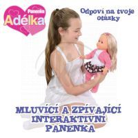 Panenka Adélka interaktivní 2