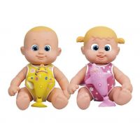 Bábika Bouncin Babies pláva s delfínom - Baniel a Bounie Dievčatko ružová 3