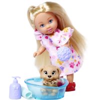 Simba Bábika Evička kúpa psíka 12cm 2