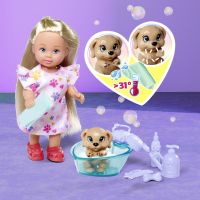 Simba Bábika Evička kúpa psíka 12cm 6