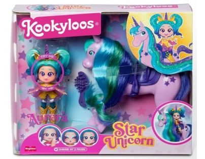 KookyLoos Bábika Star Unicorn