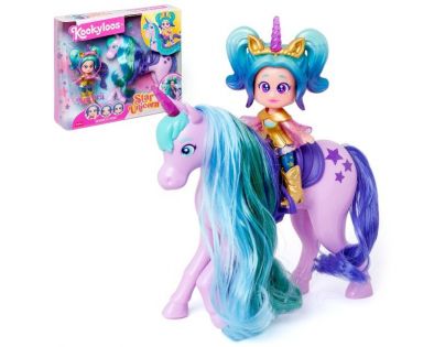 KookyLoos Bábika Star Unicorn