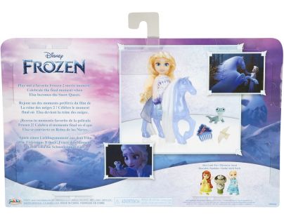 Bábika Ľadové kráľovstvo Mini Elsa 15 cm a kúzelný kôň Nokk