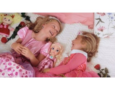 Bábika princezná Ruženka plast 35 cm česky hovoriaci - Poškodený obal