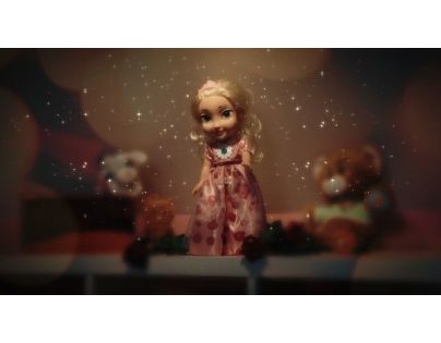 Bábika princezná Ruženka plast 35 cm česky hovoriaci - Poškodený obal