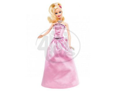 MATTEL T2562 - Panenka Barbie se svítícími šaty (Kouzelný módní salón)