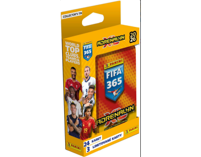Panini FIFA 365 2025-2026 Adrenalyn plechová krabička pocket