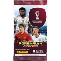 Panini Fifa World Cup 2022 Adrenalyn plechová krabička do vrecka oranžová 2