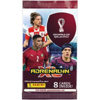 Panini Fifa World Cup 2022 Adrenalyn plechová krabička do vrecka oranžová 4