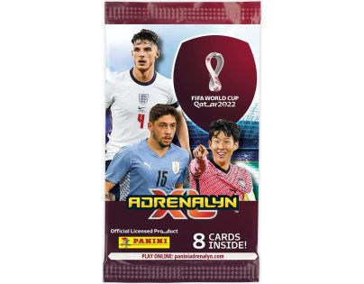 Panini Fifa World Cup 2022 Adrenalyn plechová krabička do vrecka oranžová