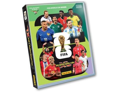 Panini FIFA WORLD CUP 2026 - ADRENALYN - binder - Poškodený obal
