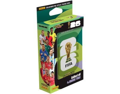 Panini FIFA WORLD CUP 2026 - ADRENALYN - plechová krabička POCKET - Poškodený obal