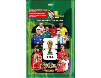 Panini FIFA WORLD CUP 2026 - ADRENALYN - štartér set