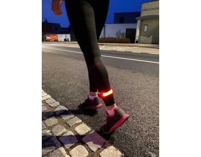 Altima Páska na ruku s LED svetlom modrá