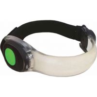 Páska na ruku s LED světlem zelený 2