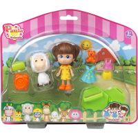 Paula & Friends  bábika s doplnkami a zvieratkom ovečka 2