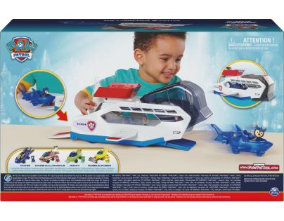 Paw Patrol Aqua veľká veľrybí základňa