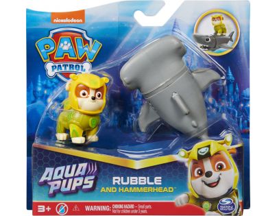 Paw Patrol Aqua vodní kamaráti Rubble