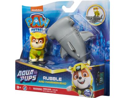 Paw Patrol Aqua vodní kamaráti Rubble