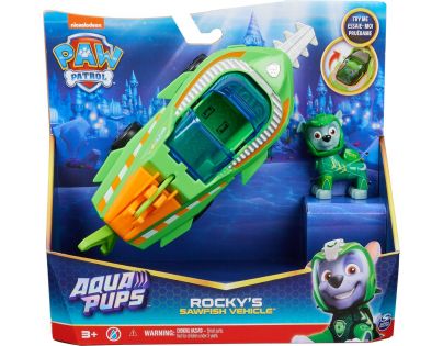 Spin Master Labková patrola Aqua vozidlá s figúrkou Rocky