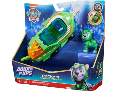 Spin Master Labková patrola Aqua vozidlá s figúrkou Rocky