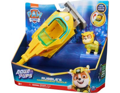 Spin Master Labková patrola Aqua vozidlá s figúrkou Rubble
