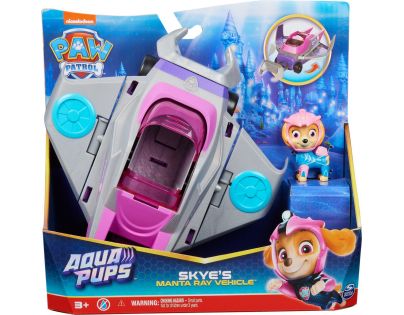 Spin Master Labková patrola Aqua vozidlá s figúrkou Skye