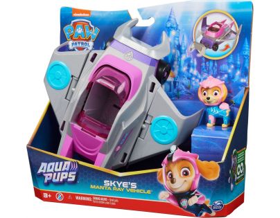 Spin Master Labková patrola Aqua vozidlá s figúrkou Skye