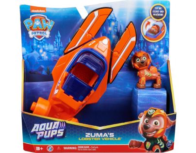 Spin Master Labková patrola Aqua vozidlá s figúrkou Zuma