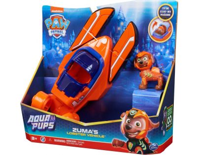 Spin Master Labková patrola Aqua vozidlá s figúrkou Zuma