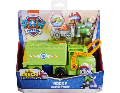 Spin Master Labková patrola Big trucks vozidlo Rocky