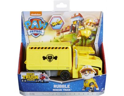 Spin Master Labková patrola Big trucks vozidlo Rubble