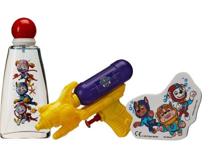Paw Patrol darčeková sada EDT 100ml s vodnou pištoľou a terčom