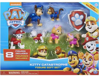 Spin Master Paw Patrol darčekové balenie 8 figúrok s doplnkami