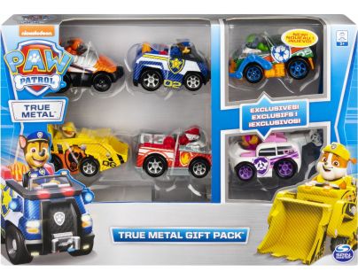 Paw Patrol darčekové balenie 6ks autíčok
