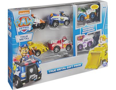 Paw Patrol darčekové balenie 6ks autíčok