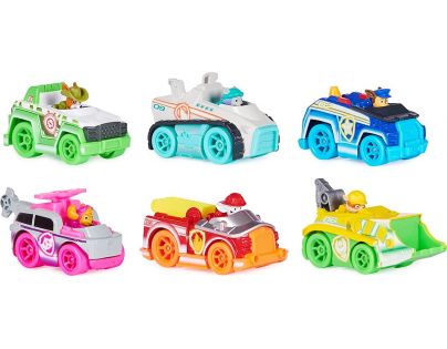 Spin Master Labková patrola Die-cast multibalenie neónových autíčok