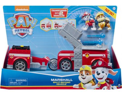 Paw Patrol dvě záchranná vozidla v jednom Marshall