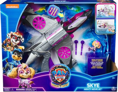 Spin Master Labková patrola vo veľkofilme Interaktívne lietadlo s figúrkou Skye